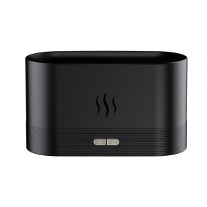 Hjlian Diffuseur D'huiles Essentielles Avec Simulation De Flamme, Humidificateur Portable Pour Aromatherapie, Pour La Maison Et Le Bureau, Diffuseur D'air Silencieux - Neuf