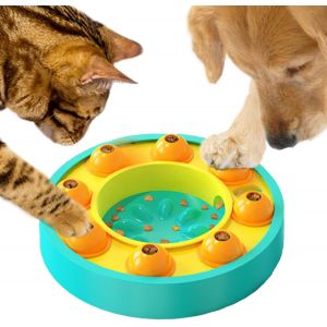 Jouet Puzzle Pour Chien, Gamelle Pour Petits Et Moyens Chiens, Gamelle Pour Chiots, Jouets Interactifs Pour Chiens Et Chats, Jouet Puzzle Pour Chien, Gamelle Pour Chien - Neuf