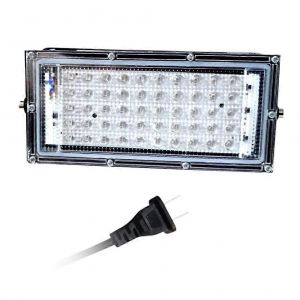 Lumière Noire Uv 50w Led Projecteur Étanche Brillant Dans L'obscurité Lampe Ultraviolette Sûre Pour La Scène Boîte De Nuit - Neuf
