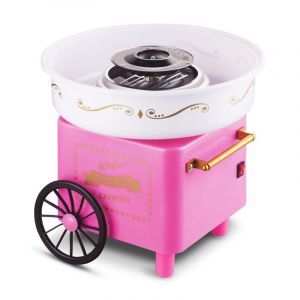 Premium Machine à barbe à papa, Mini Rose Machine à barbe à papa, à l'Ancienne, sans Sucre, Coton Candy Maker, Utilisé à la Maison, l'École et le Bureau - Neuf