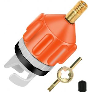 Letnerny-Adaptateur De Kayak,Sup Adaptateur Valve,Convertisseur Gonflable Pompe À Air Pour Canoës,Stand Up Paddle Boards,Planches À Pagaie,Applied To Inflatable Boats, Canoes, Kayaks. - Neuf