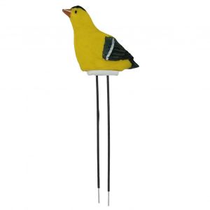 Oiseau en forme de Capteur d'Humidité du Sol - Intelligent Résine appareil de mesure d'Humidité pour les Plantes d'Intérieur à effet de Serre Jaune - Neuf