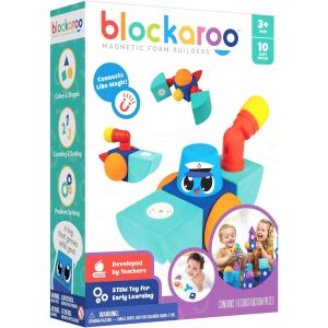 Blocs De Construction Magn&eacute;tiques Jeu &Eacute;ducatif Pour Enfants Ensemble De Jouets Aquatiques &Eacute;ducatifs Pour Construction Cr&eacute;ative Remorqueur Bateau Bo&icirc;te Avec 10 Blocs De Construction - Neuf