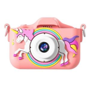 Appareil Photo De Dessin Animé Y20 Pour Enfants, Jouet Éducatif, Cadeau D'anniversaire Pour Tout-Petits-Rose - Neuf