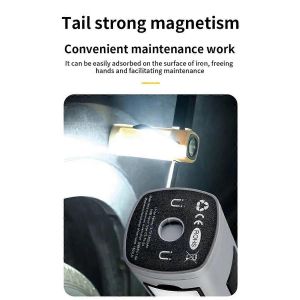 Pliant Ext&eacute;rieur Camping Lumi&egrave;re Portable Rechargeable Tente Suspendue Lanterne Suspendue Avec Voiture D'urgence - Neuf