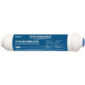 Filtri Acqua Italia Fai10Carbon Filtre En Ligne Charbon 10"" Micron 5, Blanc, 1 Unit&agrave; (Confezione Da 1) - Neuf