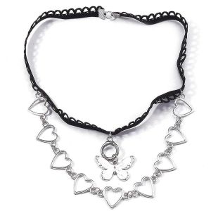 Party Jambe Bijoux Femmes Corps Cha&icirc;ne Superpos&eacute;e Cuisse Cha&icirc;ne Boho Corps Accessoires (C-Argent Papillon) - Snngv - Neuf