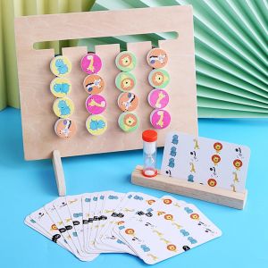 Panneau D'activit&eacute;s D'appariement De Fruits De Couleur Double Face En Bois Pour Enfants Toy_B &Eacute;ducative - Neuf