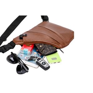 Sac Bandouli&egrave;re, Sac &Agrave; Dos De Poitrine - Marron - Neuf