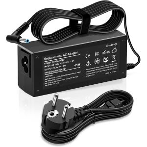 acdsgd-Chargeur Ordinateur Portable 45W pour HP 15 15s 15q 15g 15z 14t 15t 17t 17z 15-BD 15-EF 15-dy 15-dq 15-da 15-dw 15-f 15-AB 15-AC 15-au 15-AF 15-aw 15-ay 15-BK 15-BW 17-BS 17-by 17-x 17-g Adaptateur - Neuf