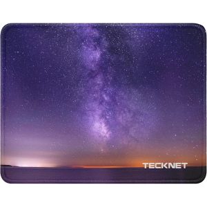 KALANKA-Tapis de Souris de Jeu, 28 x 21 cm, avec Caoutchouc imperméable et antidérapant, pour PC, Bureau, Travail, Jeux, étude, Ordinateur Portable, Ordinateur, Ciel étoilé à la Maison - Neuf