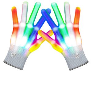 Gants LED cool jouets pour enfants Gants LED s'allument gants s'allument nuit - Neuf