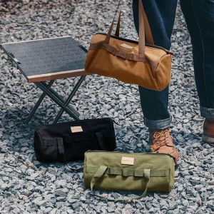 Camping En Plein Air Tente Peg Sol Clou Sac De Rangement Tente Marteau Long Sol Clou Sac De Rangement Portable Toile Tente Installer Outils Organisateur - Neuf