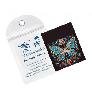 Sandentferner Dessableur - Mous Essuyer Les Manches Pour L'enl&egrave;vement De Sable, Maillots De Bain Nettoyant Pour Les Vacances, Le Sable Remover Poche - Neuf