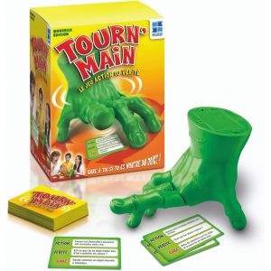 Mégableu - Tourn'main - Nouvelle Edition - Jeu Action Ou Vérité - Grand Classique - 100 Cartes Avec 300 Défis - A Jouer En Famille Ou Entre Amis - A Partir De 7 Ans[Z2015] - Neuf