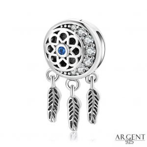 Dreamcatnet Lune Et &Eacute;toile Reflexions Clip Charme Reflexions Legaole For Bracelet Reflexions Cha&icirc;ne Montre Argent 925 - Neuf