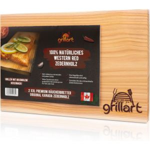 Ulteronixshop-Grillart Lot de 2 planches &agrave; fumer en bois de c&egrave;dre, taille XXL (&eacute;dition limit&eacute;e) - Neuf