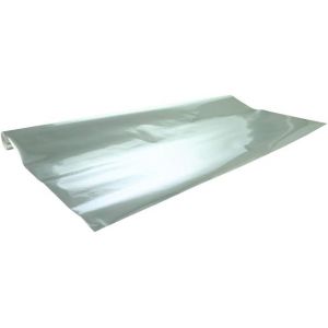 Un Rouleau De Papier Métallisé - 1 Face - 2x0,70m - 80g - Couleur : Argent - Emballage Cadeau, Emballage Extérieur, Diy, Loisirs Créatifs - Neuf