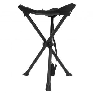 Tabouret TréPied Pliant, Charge De 200kg, AntidéRapant, Bonne Stabilité, Chaise Pliable Portable Pour La PêChe En Plein Air, Le Camping, Les Pique-Niques, Noir - Neuf