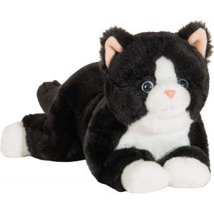 Teddy Hermann 91835 Chat Suspendu Noir 30 Cm Peluche - Neuf
