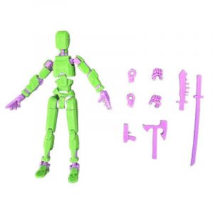 Mannequin articule mobile et metamorphe 2.0 imprime en 3D, 13 actions - Neuf