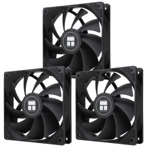 TL-C12C X3 Ventilateur de refroidissement de boîtier de 120 mm, ventilateur d¿ordinateur silencieux PWM à 4 broches avec roulement S-FDB inclus, ventilateur de refroidissement jusqu¿à 1550 t.[S979] - Neuf