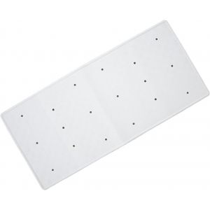 KAL-Tapis De Bain Antidérapant En Caoutchouc Antibactérien, Séchage Rapide, Avec Ventouses Et Trous De Drainage, Accessoire De Salle De Bain Résistant À La Moisissure, Tapis De Bain Durable 34 - Neuf