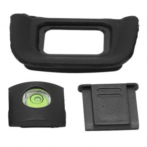 Oilleton de protection pour viseur d'appareil photo DK-20 pour Nikon D5100, avec niveau et couvercle pour griffe porte-accessoire - Neuf