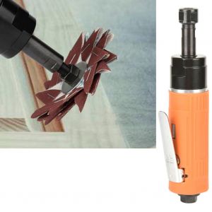 Meuleuse pneumatique industrielle haute performance pour le traitement des metaux (orange) - Neuf