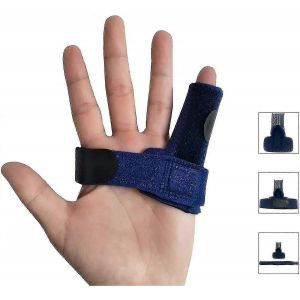 Attelle De Doigt À Gâchette Pour L'index Annulaire Moyen-Tendon Libération Soulagement De La Douleur Doigt Cassé - Neuf
