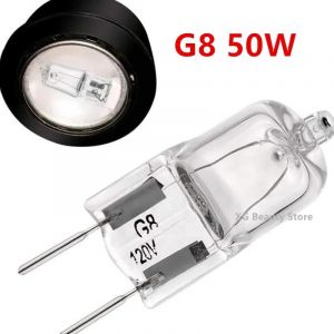 Lugh-G8 50w-10pcsampoules Halog&egrave;nes G8 &Agrave; Cuill&egrave;re &Agrave; Soupe,Perles Ins&eacute;r&eacute;es Led,Lampe En Cristal,20w,35w,50w,Efficacit&eacute; &Eacute;nerg&eacute;tique,Remplacement Pour Ampoule Halog&egrave;ne,10 Pi&egrave;ces,20 Pi&egrave;ces - Neuf