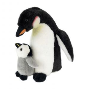 Pingouin en peluche, figurines &eacute;ducatives, jouets pour lits et canap&eacute;s de petite amie - Neuf