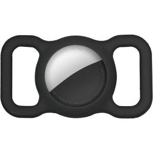 VornixorSarlshop-Airtag Collier pour Chien, Pet Silicone Housse de Protection pour Apple airtag GPS Finder &Eacute;tui de Protection &Eacute;tanche Anti-Perte, Porte-cl&eacute;s AirTag pour Collier de Chien et Chat de C - Neuf