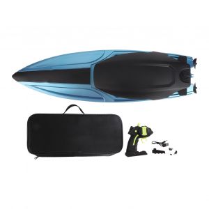 Bateau Telecommande Haute Vitesse 2,4 Ghz, Etanche, 25 Km/H, Avec Batterie 1200 Mah, Pour Filles Et Garcons - Neuf