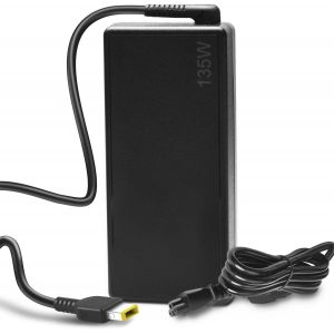 135W Charger for Lenovo Ideapad Gaming 3 Y700 L340 S740 Y50-70 Y50-80 Y70-70 Y70-80 Y40/ Thunderbolt 4 3 Dock/ThinkPad P16v T15p P15v T440P T460P T533 0 T54 0P W510 Legion Y520 Y530 Laptop - Neuf