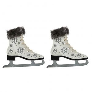 Suspendus Ornement 2 Pcs Skate-Pendentif En Forme De D&eacute;coration Pour Les F&ecirc;tes De No&euml;l Id&eacute;al Pour Les Familles Avec Des Enfants Mettant En Vedette Romantique De No&euml;l De Style - Neuf