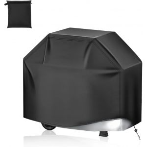 LORANKA-Housse de Protection Barbecue, 80 x 66 x 100 cm Bache Barbecue Exterieur, Polyester Noir Housse Protection Plancha Ext&eacute;rieur, pour L'ext&eacute;rieur, L'int&eacute;rieur, Balcons et Terrasses - Neuf