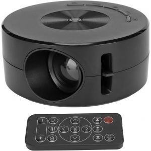 CHECARZHN--NO1-Mini Projecteur Led, Projecteur Cinéma Théâtre À Domicile, Petites Projecteurs Vidéo Led En Plein Air Adopte La Technologie D'Imagerie De Réflexion Diffuse Pour Un Théâtre À Domicile - Neuf