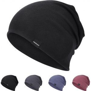Jexnovashop-Bonnet L&eacute;ger Pour Homme Et Femme - Doux Et Fin - Respirant - &Eacute;lastique - Pour Printemps, Automne Et Hiver - Neuf