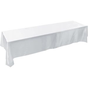 Chenquansarl-Nappe Rectangulaire 145x320cm, Housse En Tissu Pour Table R&eacute;sistant Aux Taches, En Polyester Lavable - Id&eacute;ale Pour Les Tables De Buffet, Les R&eacute;ceptions, Les Repas De F&ecirc;te, Mariages Et Au - Neuf