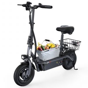 Trottinette &Eacute;lectrique Iscooter F3- Moteur 1000w - Batterie 48 V 13 Ah - Pneus 10" - Autonomie 55-60 Km Avec Si&egrave;ge - Neuf