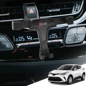 Support De Téléphone Portable Compatible Avec Toyota C-Hr 2016-2024, Rotation À 360°, Verrouillage Automatique, Compatible Avec Les Smartphones De 4 À 7 Pouces, Accessoires De Voit[Car781013] - Neuf