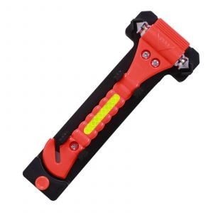 Marteau à griffes d'urgence pour voiture avec coupe-ceinture de sécurité - Neuf