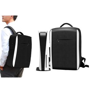 Sac &agrave; dos de voyage pour console PS5, accessoires de jeu et &eacute;tui de transport - Neuf