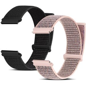 Eryi-Bracelets De Montre En Nylon, 16 Mm, 18 Mm, 20 Mm, 22 Mm, Fermeture Rapide Pour Homme Et Femme, Bracelet De Sport Tissé Respirant Réglable - Neuf