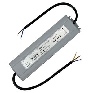 Alimentation LED 24V 100W Transfo IP67 Étanche Transformateur AC 220V à DC 24V 4.16A Constante Tension Ultra-mince Pilote LED pour Bande Lumineuse LED Intérieur et Extérieur,Rondelle de Mur - Neuf