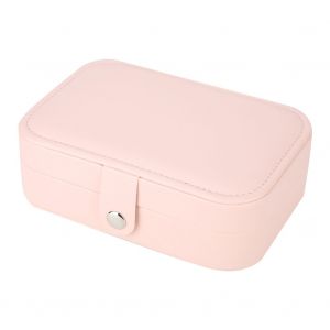 Boite De Rangement Simple Pour Bijoux, Bagues, Boucles D'oreilles, Clous D'oreilles, Colliers, Etc. - Neuf