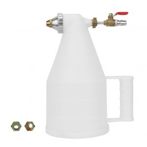 Pistolet pulverisateur de peinture portatif a alimentation par gravite pour mortier et platre (plastique ordinaire) - Neuf