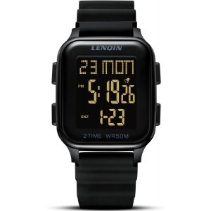 Kalanka-Montre Homme Montres Digitales Pour Hommes Montres De Sport Étanches 50m Chronomètre Montres De Poignet Pour Hommes Avec Rétroéclairage Led/Timer/Alarm/Date - Neuf
