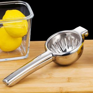 L'acier Inoxydable 304 Manuel Lemon Squeezer - Heavy Duty En Acier Inoxydable - Presse Unique Manuel De L'extracteur De Jus D'agrumes Presse Agrumes - Rapide Et Efficace À L'extraction De Jus, Tr - Neuf